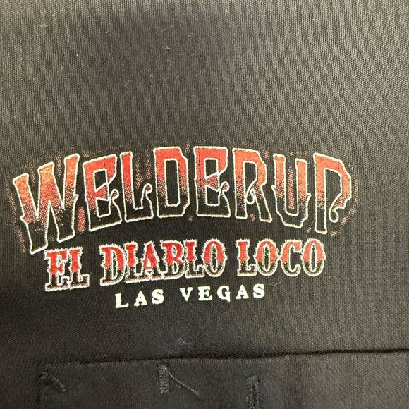 NWT RedKap Welderup El Diablo Loco Mechanic Workshirt Black Button-Up 3XL Mens - Picture 12 of 14